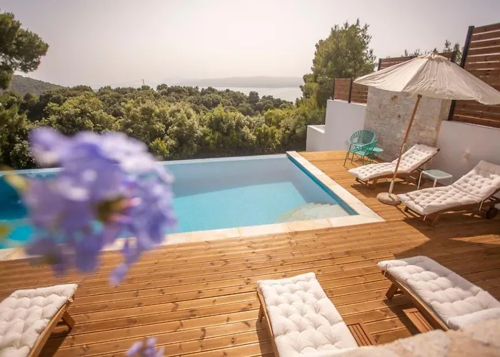 Mit Privaten Pools Und Meerblick By Interhome Сasa de vacaciones Skiathos