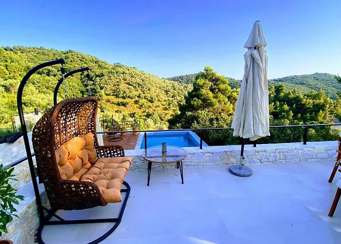 펜션 Mit Privaten Pools Und Meerblick By Interhome *