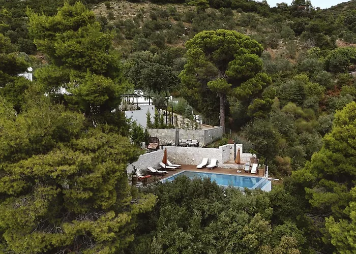 Mit Privaten Pools Und Meerblick By Interhome 펜션