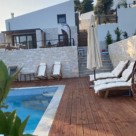 Mit Privaten Pools Und Meerblick By Interhome 펜션 스키아토스 타운